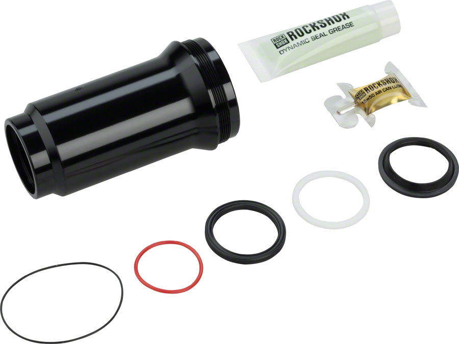 RockShox Rear Shock Air Can Assembly - Solo Air, 165/190 x 37.5-45, Deluxe/Super Deluxe A1-B2 (2017+), Black
