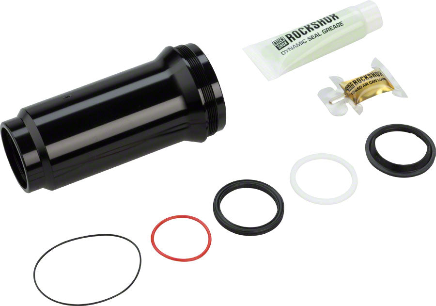 RockShox Rear Shock Air Can Assembly - Solo Air, 185/210 x 47.5-55, Deluxe/Super Deluxe A1-B2 (2017+), Black