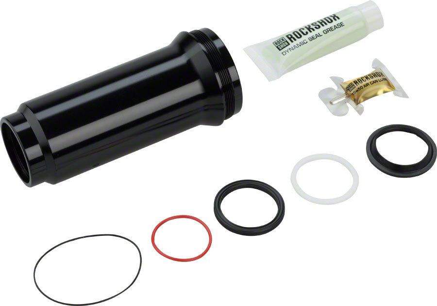 RockShox Rear Shock Air Can Assembly - Solo Air, 205/230 x 57.5-65, Deluxe/Super Deluxe A1-B2 (2017+), Black