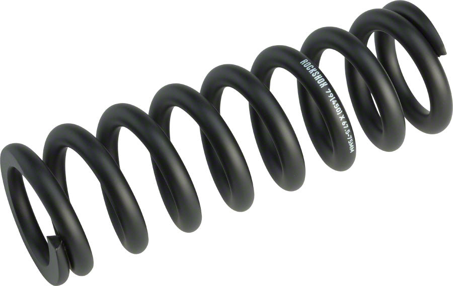 RockShox Metric Coil Spring - Length 174mm, Travel 67.5-75mm, 450 lbs, Black