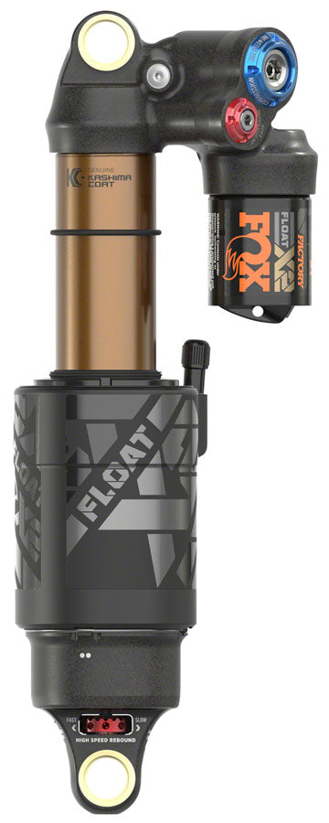 FOX FLOAT X2 Factory Rear Shock - Metric, 250 x 75 mm, H/LSC, H/LSR, Kashima Coat