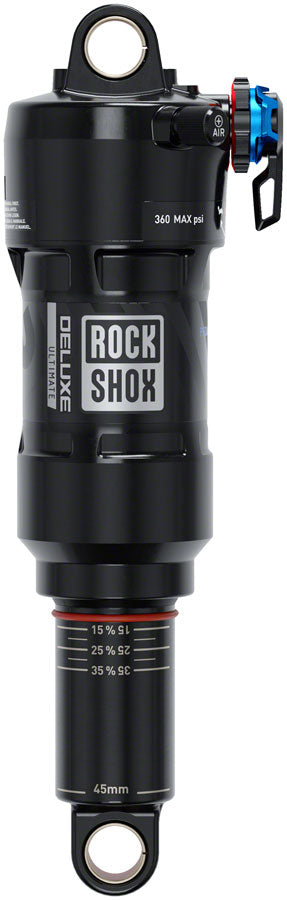 RockShox Deluxe Ultimate RCT Rear Shock - 190 x 37.5mm, LinearAir, 2 Tokens, Reb/LComp, 380lb L/O Force, Std, C1, Yeti SB100, 2018-2012