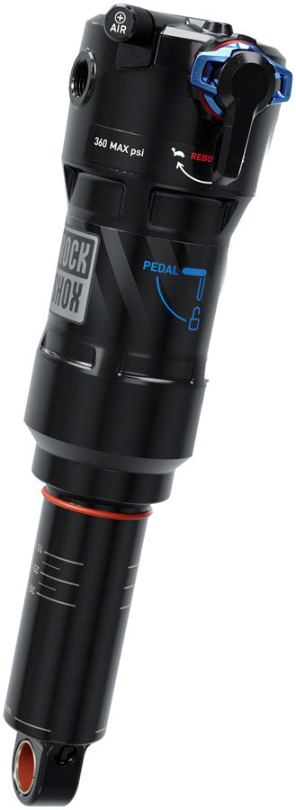 RockShox Deluxe Ultimate RCT Rear Shock - 205 x 65mm, LinearAir, 2 Tokens, Reb/Low Comp, 380lb L/O Force, Trunnion / Std, C1