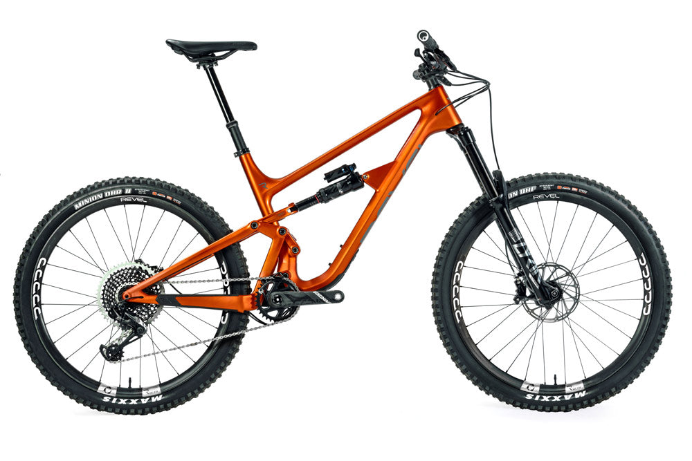 Revel Bikes Rail 27.5" Carbon Complete Mountain Bike - XX1 AXS Eagle Build, Tango