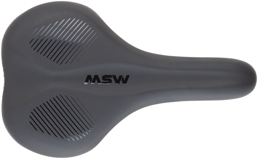 MSW SDL-173 Spin Fitness Saddle - Steel, Black