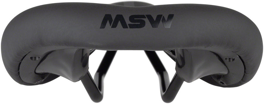 MSW SDL-158 Hustle Performance Saddle - Chromoly, Black