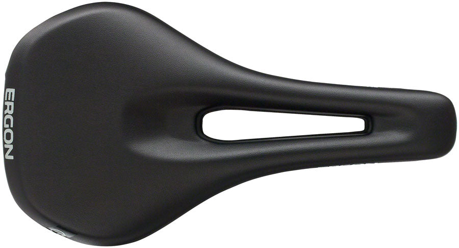 Ergon SM Saddle - Chromoly, Black, Women's, Small/Medium