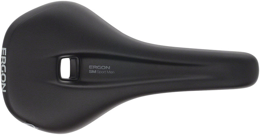 Ergon SM Sport Saddle - Chromoly, Black, Men's, Medium/Large