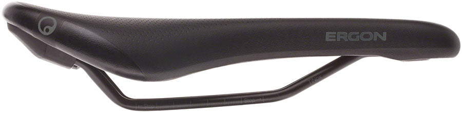 Ergon SM Comp Saddle - Steel, Stealth, Men's, Small/Medium