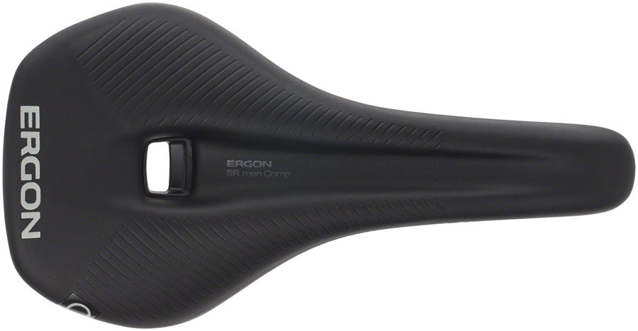 Ergon SR Comp Saddle - Titanium, Black, Men's, Medium/Large