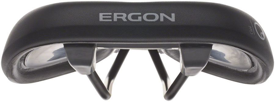 Ergon ST Gel Saddle - Chromoly, Black, Men's, Medium/Large