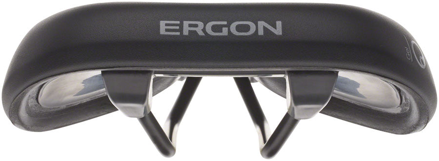 Ergon ST Gel Saddle - Chromoly, Black, Women's, Small/Medium