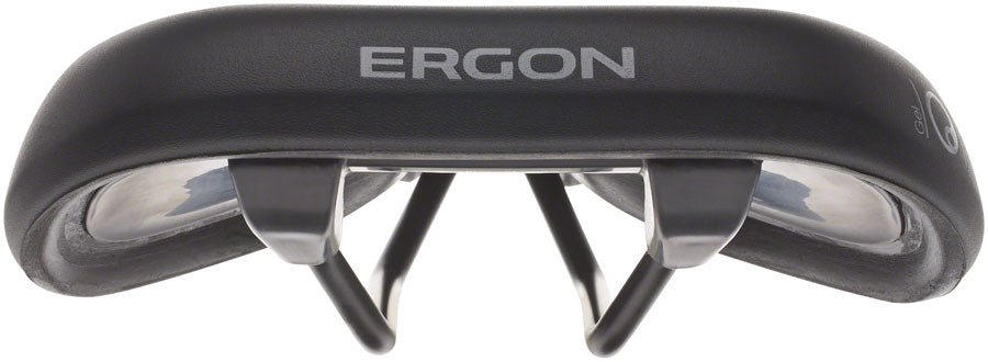 Ergon ST Gel Saddle - Chromoly, Black, Women's, Medium/Large