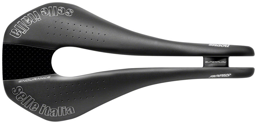 Selle Italia Novus Endurance TM Superflow Saddle - Manganese, Black, S3