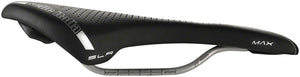 Selle Italia Max SLR Gel Superflow Saddle - Titanium, Black, L3