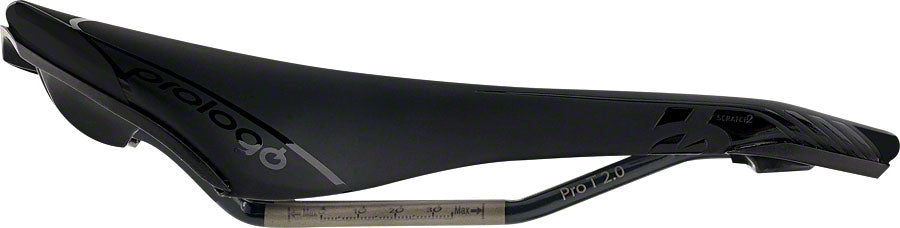 Prologo Scratch 2 Pas Saddle - T2.0, Hard Black, 134 mm