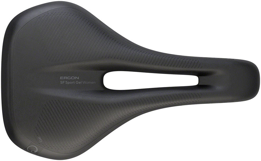 Ergon SF Sport Gel Saddle - Chromoly Black Womens Medium/Large