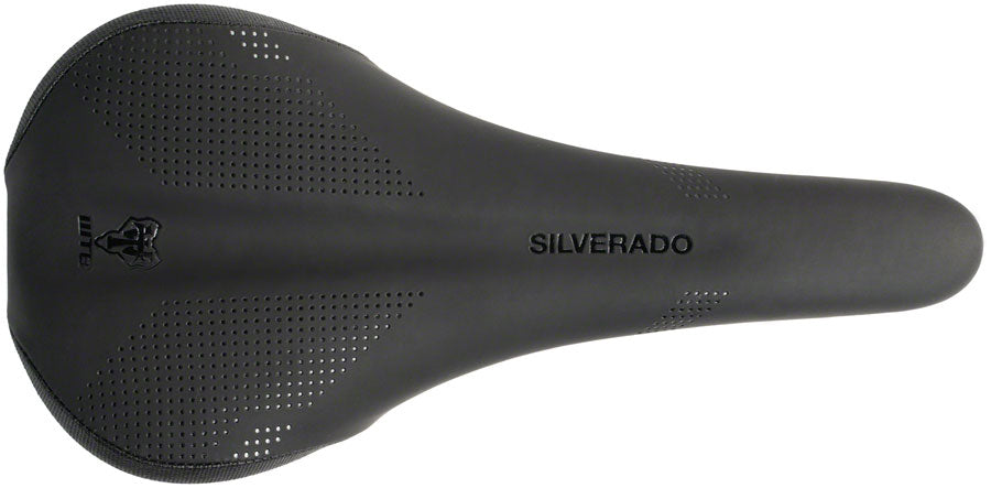 WTB Silverado 265 Saddle - Steel, Black, Medium