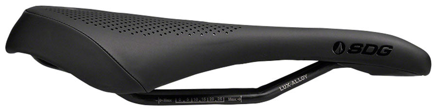 SDG Allure V2 Saddle - Lux-Alloy, Black