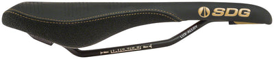 SDG Radar Saddle - Lux-Alloy, Black/Tan