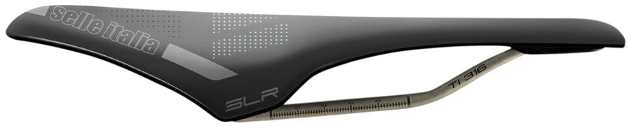 Selle Italia SLR Boost Lady Superflow Saddle - Titanium, Black, Women's, S3