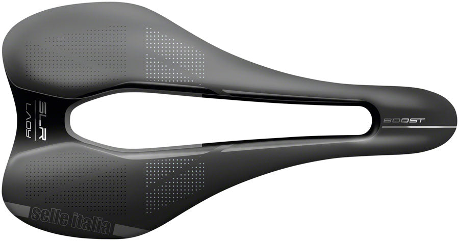 Selle Italia SLR Boost Lady Superflow Saddle - Titanium, Black, Women's, S3