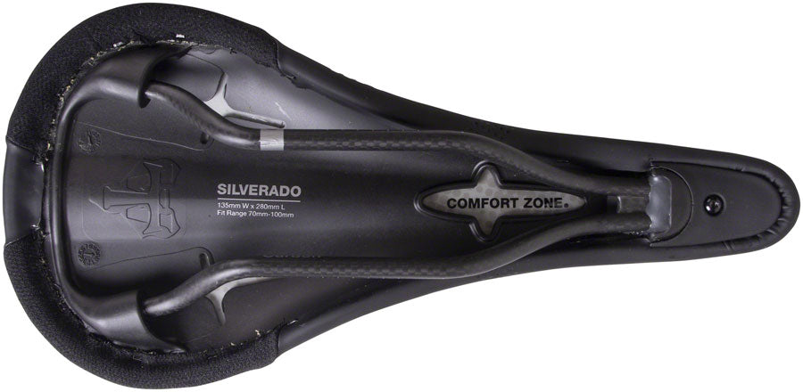 WTB Silverado Saddle - Carbon, Black, Narrow