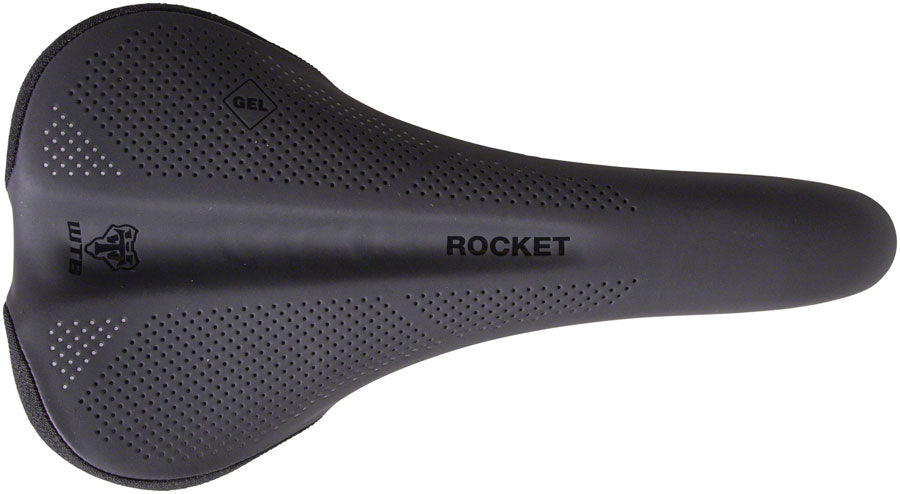 WTB Rocket Saddle - Chromoly, Black, Wide