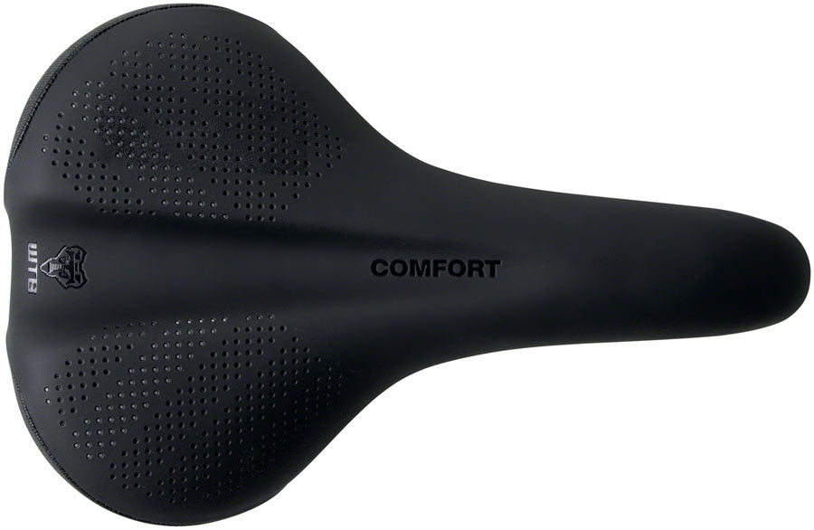 WTB Comfort Saddle - Steel, Black, Wide