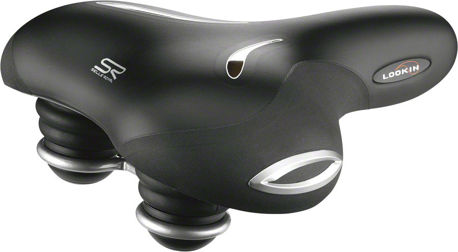 Selle Royal Lookin Saddle - Steel, Black, Relaxed