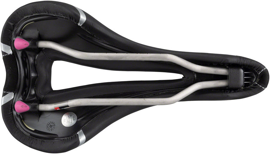 Selle Italia Diva Gel Superflow Saddle - Titanium, Black, Women's, L3