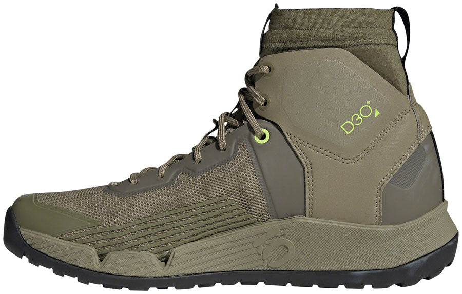 Five Ten Trailcross Mid Pro Flat Shoes - Mens Orbit Green/Core BLK/Pulse Lime 12