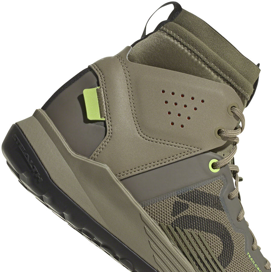 Five Ten Trailcross Mid Pro Flat Shoes - Mens Orbit Green/Core BLK/Pulse Lime 8.5