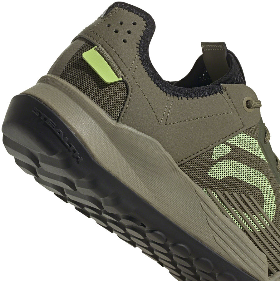 Five Ten Trailcross LT Flat Shoes - Mens Focus Olive/Pulse Lime/Orbit Green 7.5