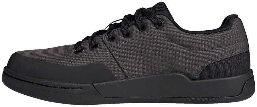 Five Ten Freerider Pro Canvas Flat Shoes - Men's, DGH Solid Gray/Core Black/Gray Three, 10