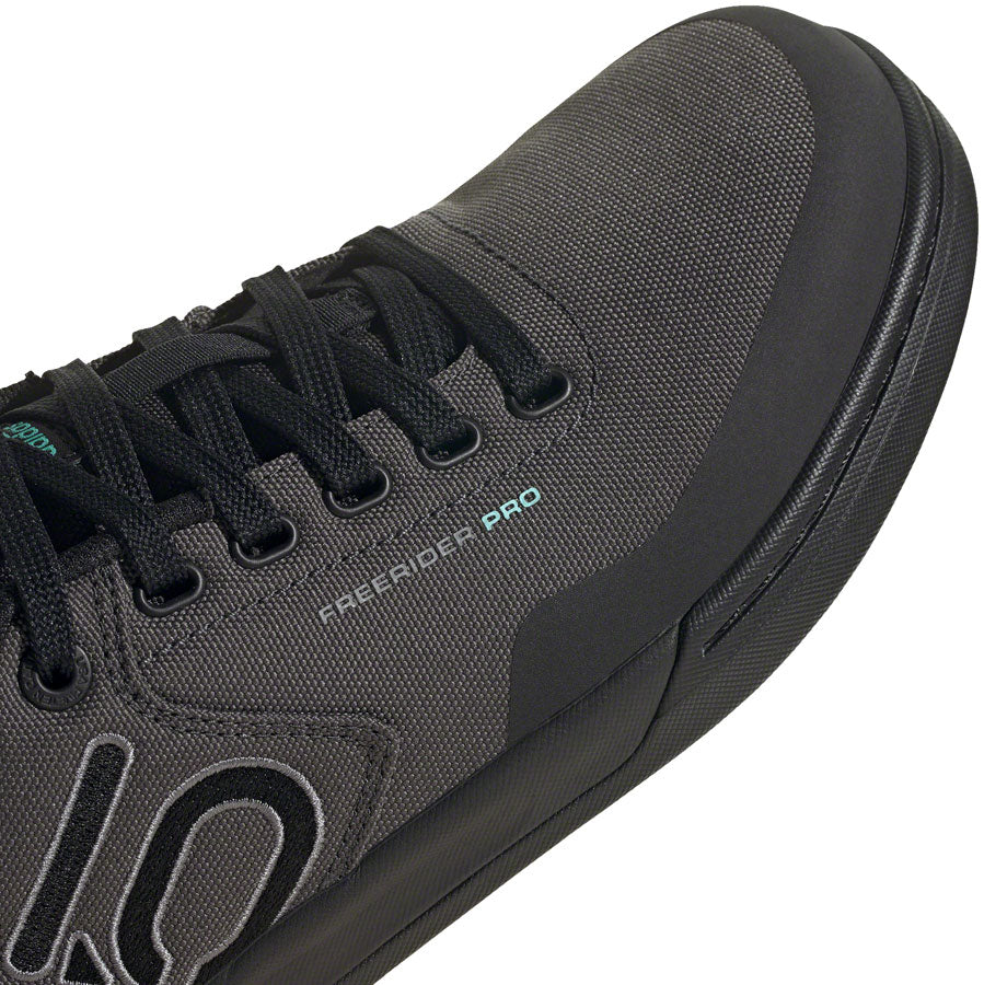 Five Ten Freerider Pro Canvas Flat Shoes - Men's, DGH Solid Gray/Core Black/Gray Three, 6.5