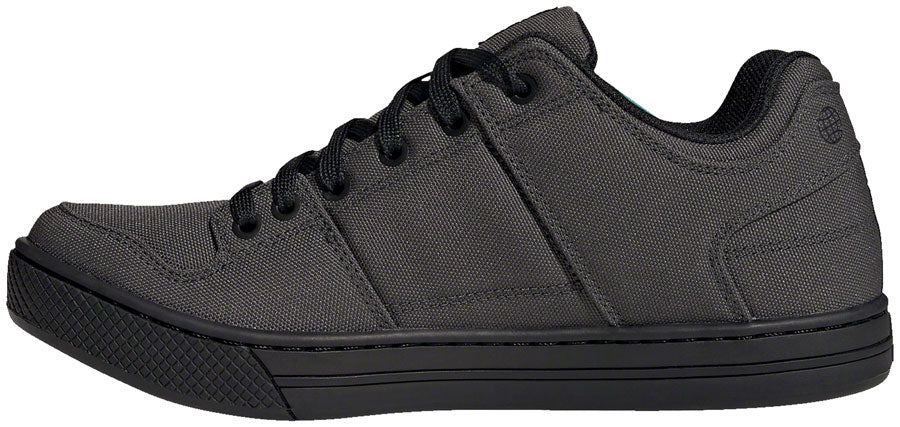 Five Ten Freerider Canvas Flat Shoes - Men's, DGH Solid Gray/Core Black/Gray Three, 6