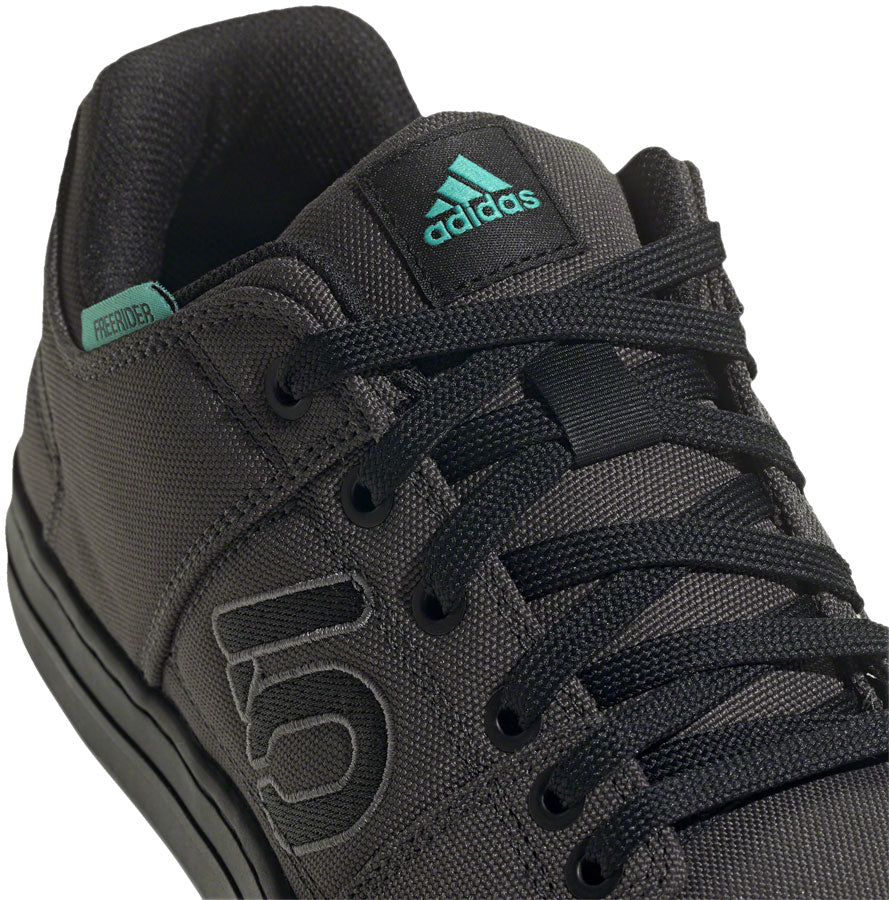Five Ten Freerider Canvas Flat Shoes - Men's, DGH Solid Gray/Core Black/Gray Three, 6.5