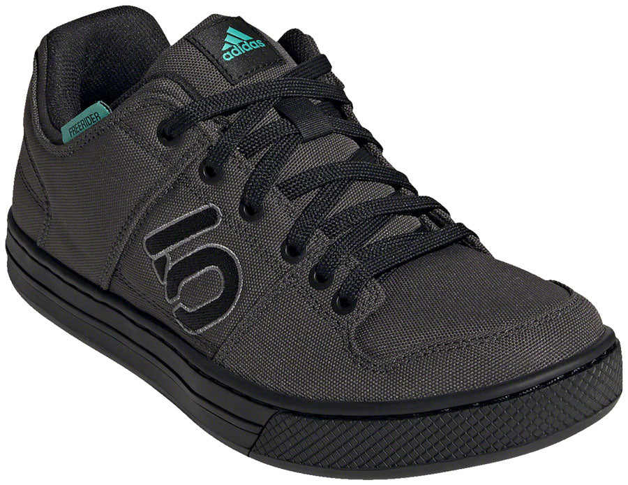Five Ten Freerider Canvas Flat Shoes - Men's, DGH Solid Gray/Core Black/Gray Three, 8.5