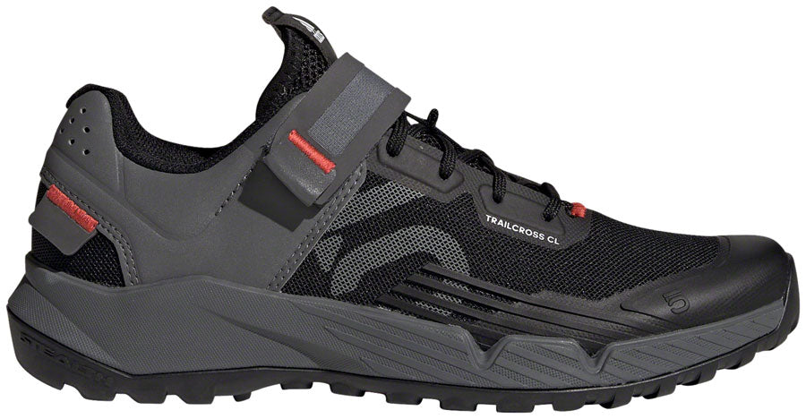 Five Ten Trailcross Mountain Clipless Shoes - Womens Core BLK/Gray Three/Red 7