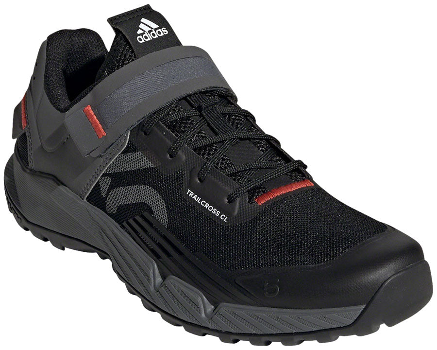 Five Ten Trailcross Mountain Clipless Shoes - Womens Core BLK/Gray Three/Red 9.5