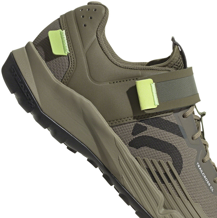 Five Ten Trailcross Mountain Clipless Shoes - Men's, Orbit Green/Carbon/Pulse Lime, 8.5