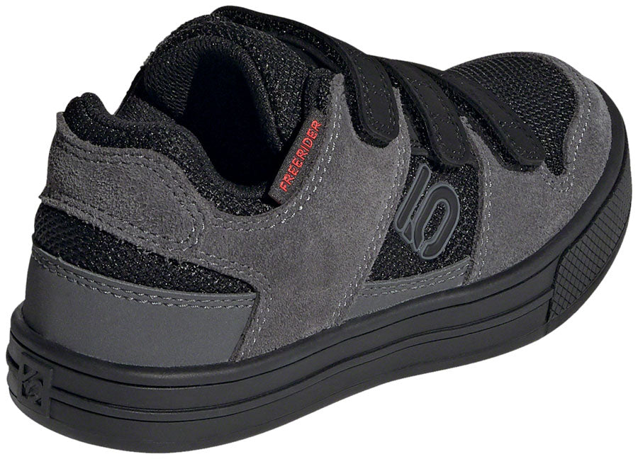 Five Ten Freerider Kids VCS Flat Shoes - Youth, Gray Five/Core Black/Gray Four, 3
