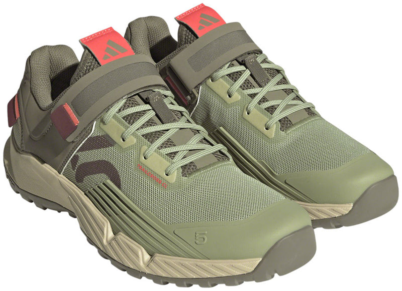Five Ten Trailcross Mountain Clipless Shoes - Women's, Magic Lime/Quiet Crimson/Orbit Green, 6