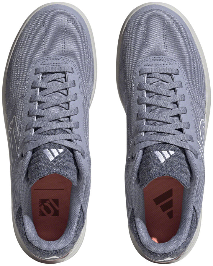 Five Ten Stealth Deluxe Canvas Flat Shoes - Women's, Silver Violet/Ftwr White/Coral, 7.5