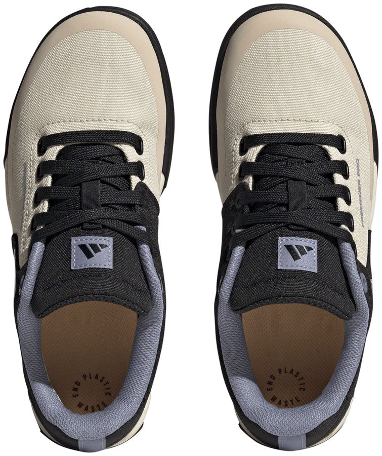Five Ten Freerider Pro Canvas Flat Shoes - Women's, Sand Strata/Silver Violet/Core Black, 6