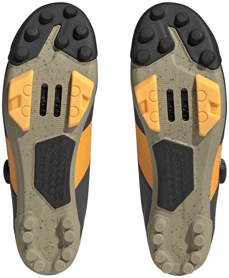 Five Ten Kestrel BOA Mountain Clipless Shoes - Men's, Core Black/Ftwr White/Impact Orange, 8.5