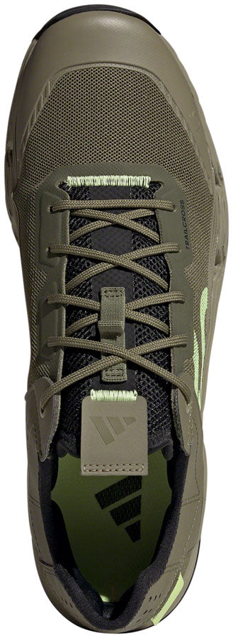 Five Ten Trailcross LT Flat Shoes - Men's, Focus Olive/Lime Green/Orbit, 8