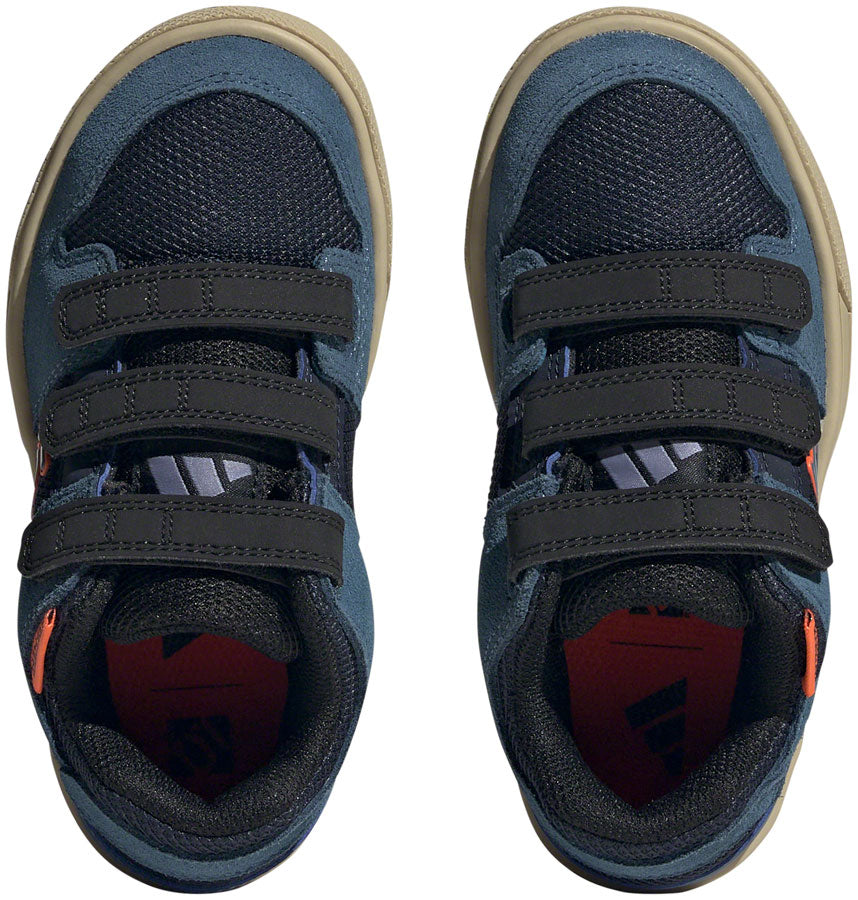 Five Ten Freerider Kids VCS Flat Shoes - Youth Legend Ink/Wonder Steel/Impact Orange 12.5K
