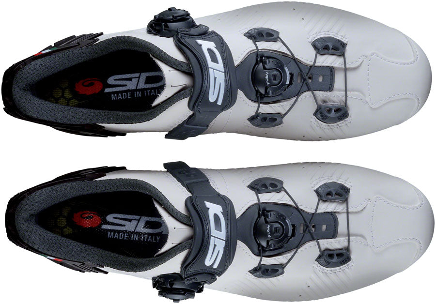 Sidi Wire 2S Road Shoes - Men's, White/Black, 48